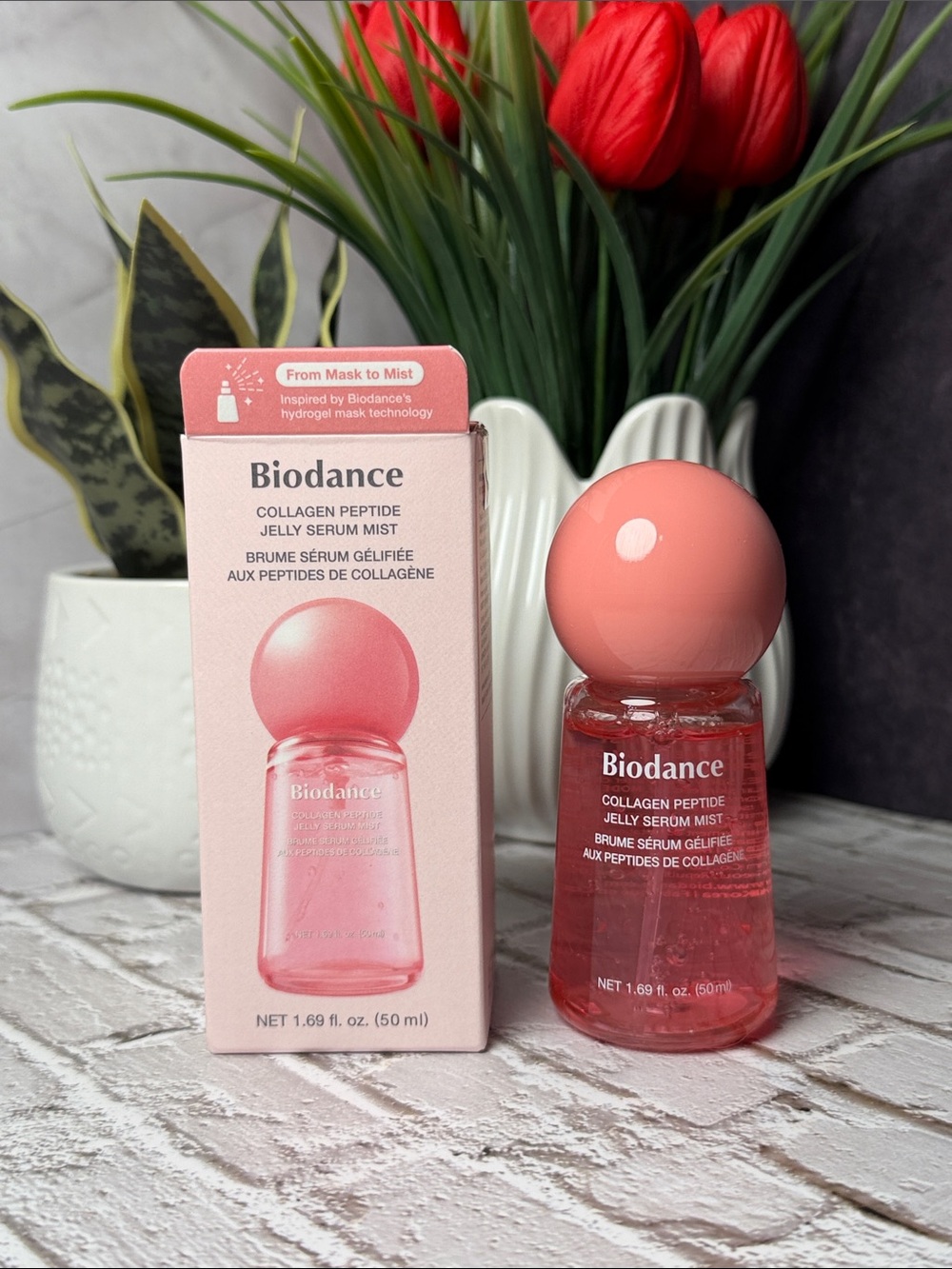 Biodance Collagen Peptide Jelly Serum Mist — Pink